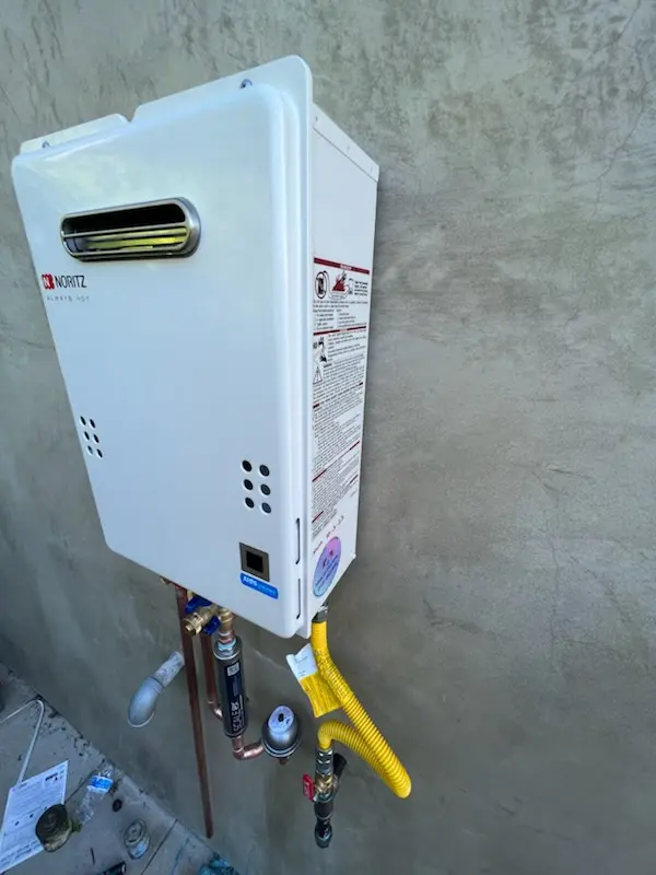 Tankless water heater installation for Walesville homes